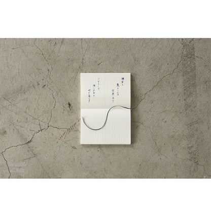 《MD PAPER PRODUCTS》MDノート 新書 [無罫A/横罫A/方眼罫A] デザインフィル(ミドリ) 15290/1/2 [M便 1/6]