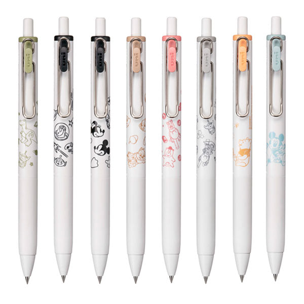【限定】ユニボールワン ディズニー《uni-ball one》0.38mm［全8種］ 三菱鉛筆 30-UMNSDS38.