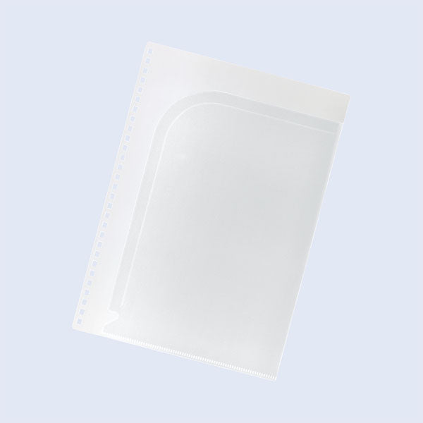 オープンリングノート・ツイストノート専用 ポケット [A5] 24穴 1枚入り リヒトラブ (LIHIT LAB) N-1634  [M便 1/20]
