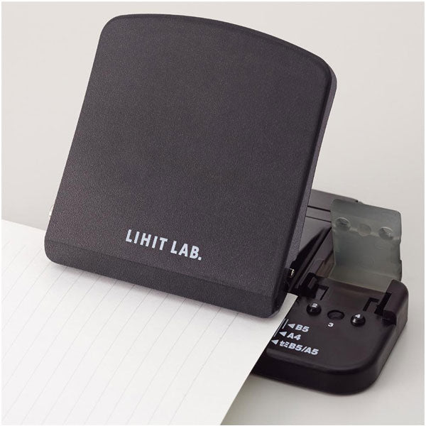 ワンサードパンチ 1/3インチピッチシリーズ 丸穴タイプ 最大穿孔枚数5枚 リヒトラブ (LIHIT LAB) P-1602