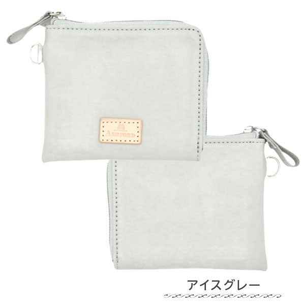 ミリクロス/MIL Cloth ZIPスモールウォレット アシュフォード 8803- [M便 1/6]