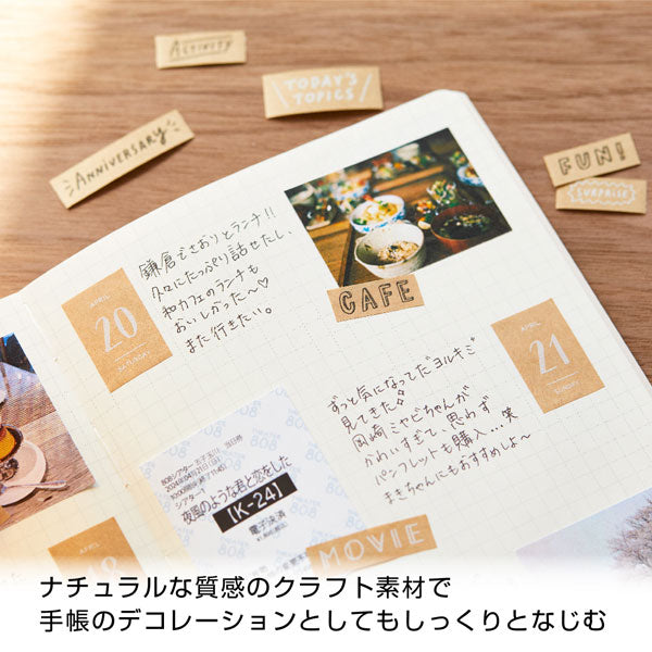 「テプラ」 PRO テープカートリッジ クラフトラベル 白文字 [全4種] キングジム SPKJS