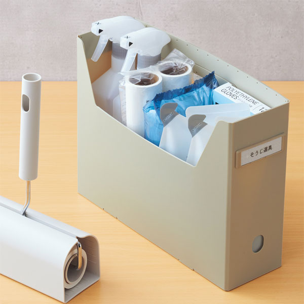 Roomy 《ルーミー》 ボックスファイル [ハイタイプ・A4] 全4色 リヒトラブ (LIHIT LAB) F-291