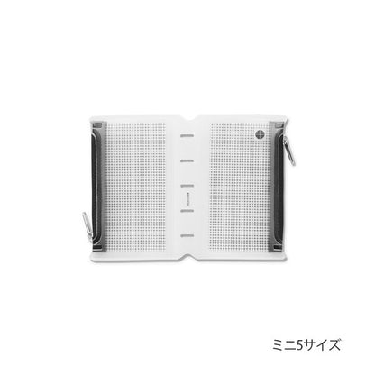 024 ファスナーケース《A5・バイブル・ミニ・ミニ5サイズ》リフィル PLOTTER 7771783［M便 1/2］