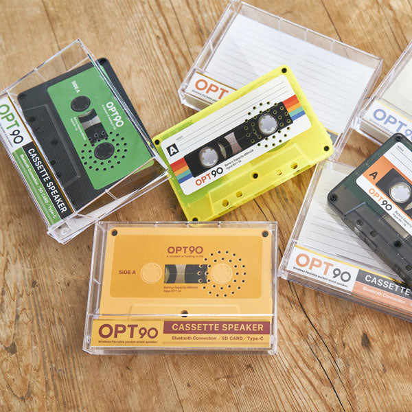 Opt! opt90 カセットテープスピーカー [全7色] シンシア OPT26930-4/61388-9 [M便 1/3]