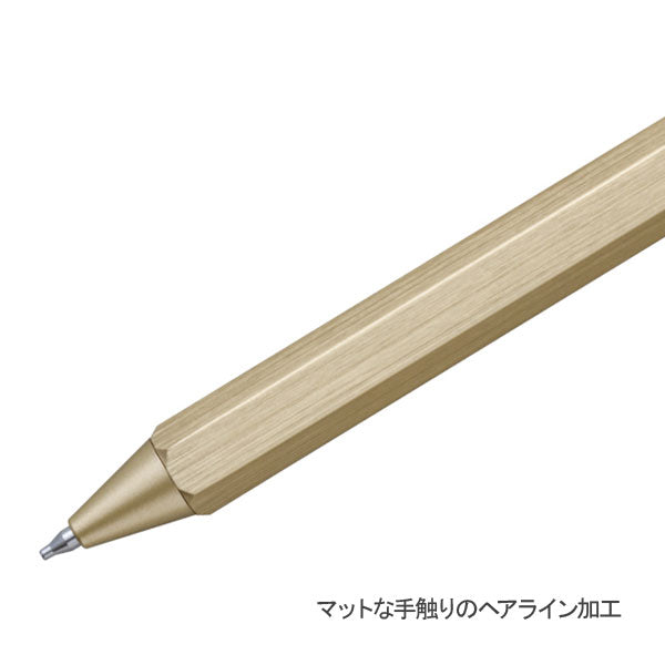 【限定】ロディア/RHODIAscRipt MULTI PEN 3in1 ゴールド ボールペン(黒・赤)/シャープペン 0.5mm ロディア CF9345