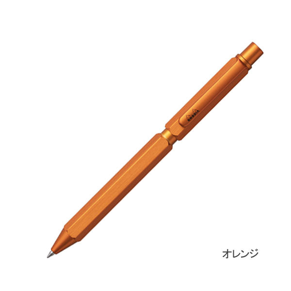 ロディア/RHODIAscRipt MULTI PEN 3in1 ブラック/オレンジ ボールペン(黒・赤)/シャープペン 0.5mm ロディア CF9342/9340