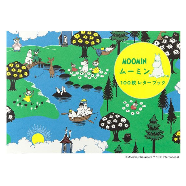100枚レターブック [ムーミン] パイインターナショナル 5848 [M便 1/2]
