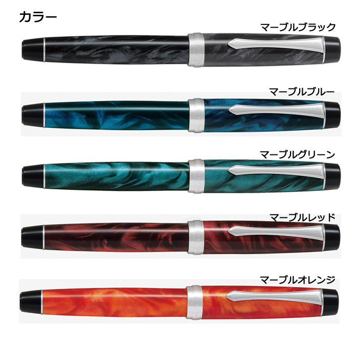 CUSTOM HERITAGE SE(カスタムヘリテイジSE)  万年筆  (F/細字)  [5色]   PILOT     FKVH-3MR-MA*F　【取寄せ品】