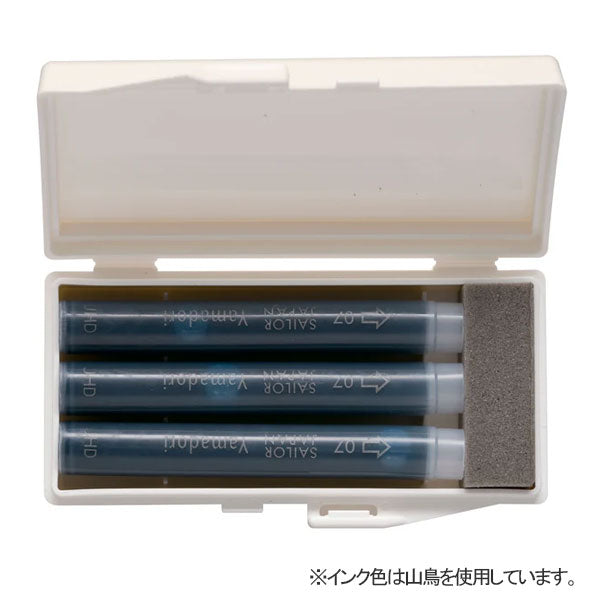 『SHIKIORI —四季織— 山水』万年筆用カートリッジインク 3本セット セーラー万年筆 13-0350- [M便 1/6]