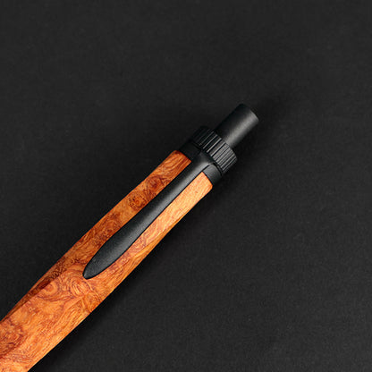 【KURASHIKI BNG.】 SPIRA -スピラ- 木軸 ＜花梨瘤 /かりんこぶ＞ ボールペン/シャープペンシル うさぎやオリジナル