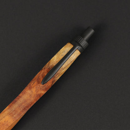 【KURASHIKI BNG.】＜オンライン限定販売モデル＞ SPIRA -スピラ- 木軸 ＜花梨瘤 紅白杢 /かりんこぶ＞ ボールペン/シャープペンシル うさぎやオリジナル