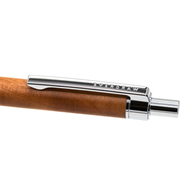 EverDraw Wood Model 0.5 メカニカルペンシル 木軸 0.5mm [ウォールナット/チェリーウッド] ラダイトLDW-MP4-05 [M便 1/3]