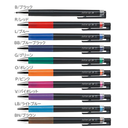 ジュースアップ 10色セット[超極細0.4mm] パイロット LJP200S4-10C [M便 1/4]