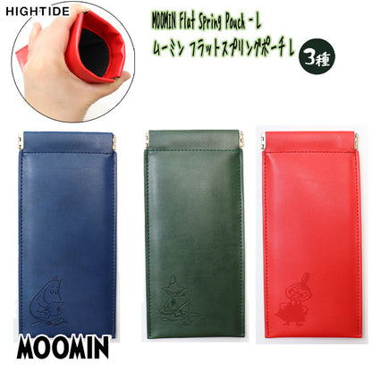 MOOMIN　フラットスプリングポーチ L[全3種類]ハイタイド　MM093**
