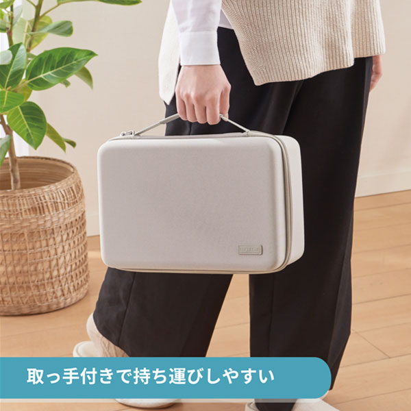 「テプラ」PRO用 セミハード収納ケース キングジム SR11B　【取り寄せ品】