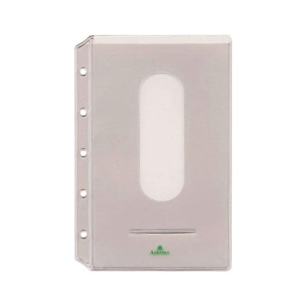 ASHFORD ダブルカードホルダー 2枚収納可 MICRO5［2519］1枚入 アシュフォード 2519-100 [M便 1/16]