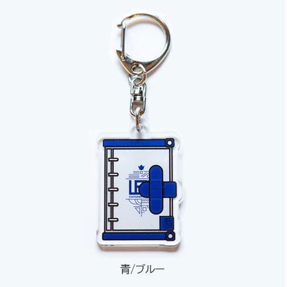 アクリルキーホルダー / LETS手帳 [全5色] LETS STATIONERY GOODS L23-ACRY [M便 1/15]