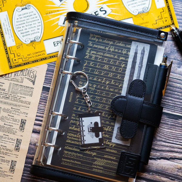 アクリルキーホルダー / LETS手帳 [全5色] LETS STATIONERY GOODS L23