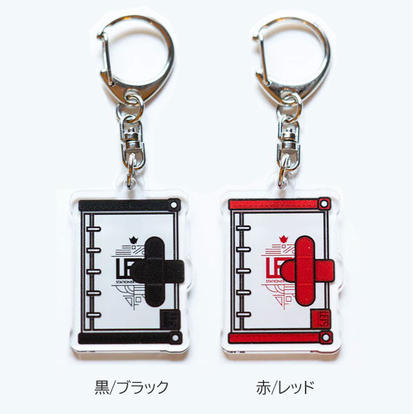アクリルキーホルダー / LETS手帳 [全5色] LETS STATIONERY GOODS L23-ACRY [M便 1/15]