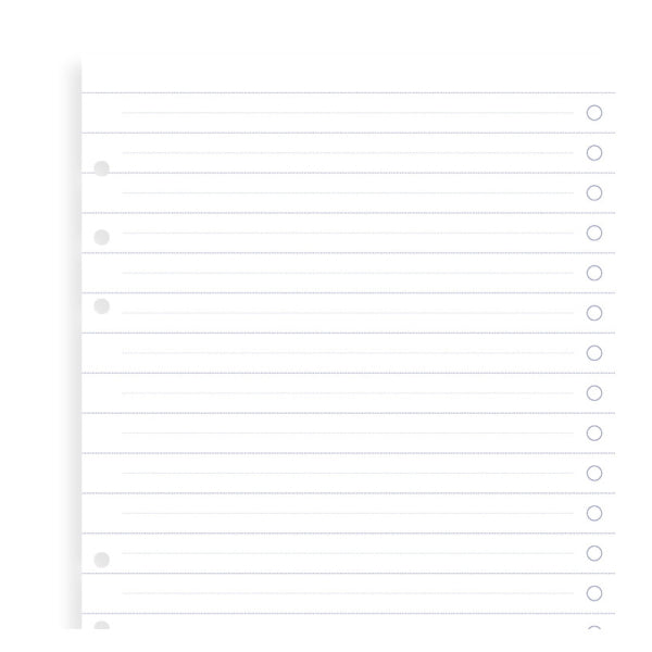 ≪正規取扱店≫ Filofax (ファイロファックス) クリップブック  リフィル A5 6穴 チェックリスト 441-345005  【ネコポス可】