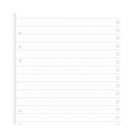 ≪正規取扱店≫ Ｆilofax （ファイロファックス） クリップブック 　リフィル A5　６穴 チェックリスト 441-345005 　【ネコポス可】