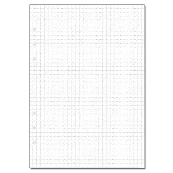 ≪正規取扱店≫ Filofax (ファイロファックス) クリップブック  リフィル A5(方眼罫)6穴 441-345006【ネコポス可】