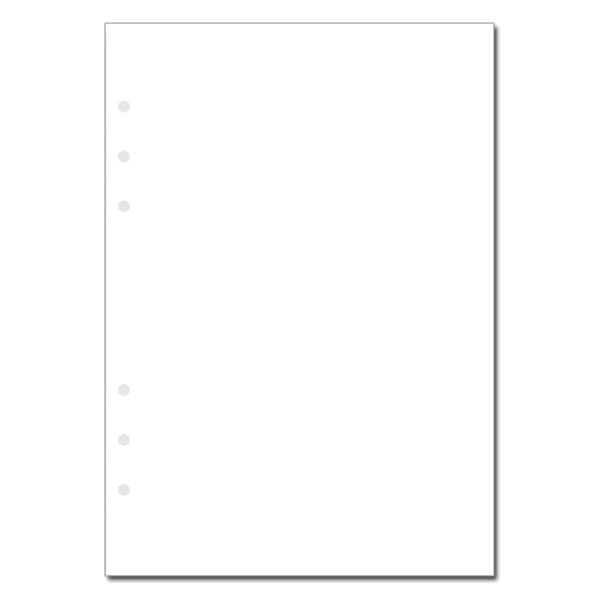 ≪正規取扱店≫ Ｆilofax （ファイロファックス） クリップブック 　リフィル A5（無地）６穴 441-345004【ネコポス可】