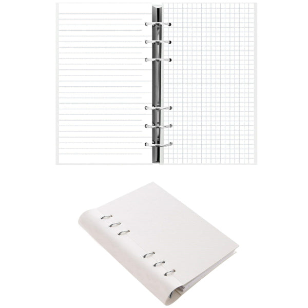 ≪正規取扱店≫ Ｆilofax （ファイロファックス） クリップブック 合皮 　バイブル [White/ホワイト]   441-023634*ネコポス便不可*