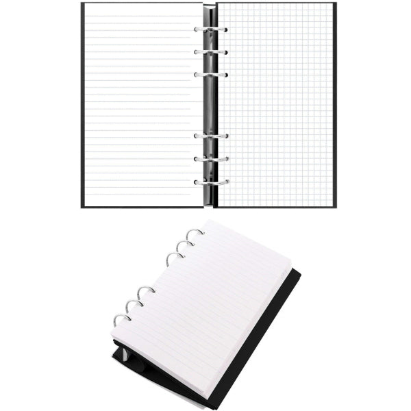 ≪正規取扱店≫ Ｆilofax （ファイロファックス） クリップブック 合皮 　バイブル [Black/ブラック]   441-023628*ネコポス便不可*
