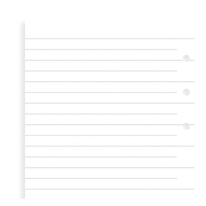 ≪正規取扱店≫ Ｆilofax （ファイロファックス） クリップブック 　リフィル バイブル ６穴 横罫メモ    441-344003【ネコポス可】