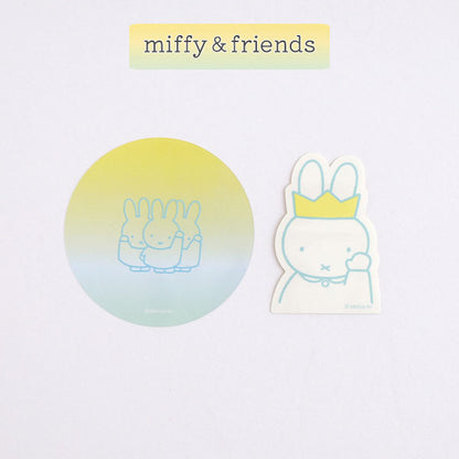 miffy ステッカーセット [全4種] MIFFY COLOR TONE シリーズ グリーンフラッシュ BM-312/3/4/5 [M便 1/100]