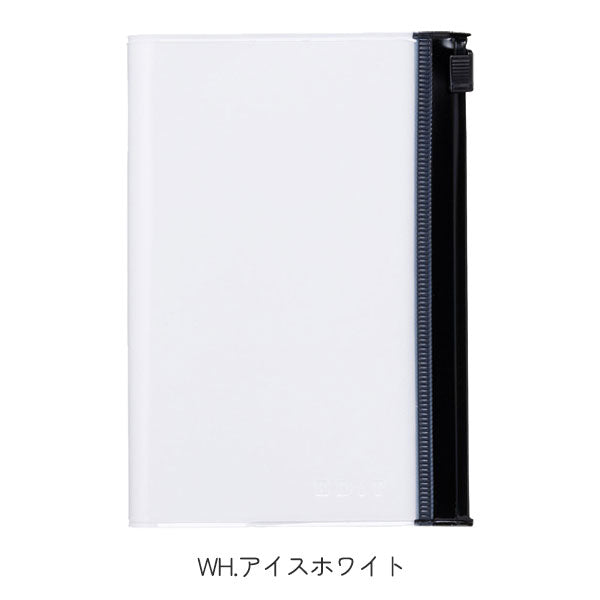 EDiT 手帳用紙を使った小さな方眼ノート B7 PVCカバー付 全5色 マークス EDI-NB20-BK/WH/BE/PL/YE [M便 1/4]