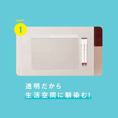 透明なメモボード PitaCLEAR (ピタクリア) A5 サクラクレパス WDC-A5S [M便 1/2]