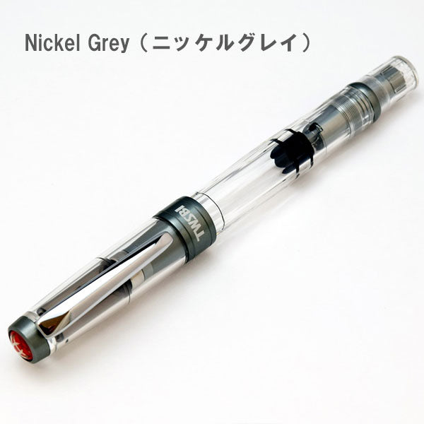 TWSBI ダイヤモンド 580 ALR 〈ニッケルグレイ〉 万年筆 [全2種] TWSBI M74470 【送料無料*】