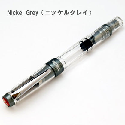TWSBI ダイヤモンド 580 ALR 〈ニッケルグレイ〉 万年筆 [全2種] TWSBI M74470 【送料無料*】