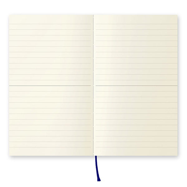 ＭＤ　ＮＯＴＥＢＯＯＫ《新書サイズ》横罫(7ミリ罫)　デザインフィル/ミドリ　13802　【2冊ネコポス可】