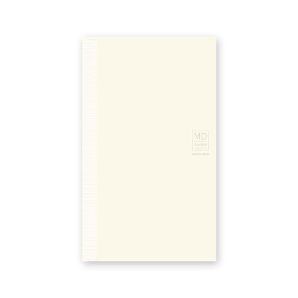 ＭＤ　ＮＯＴＥＢＯＯＫ《新書サイズ》横罫(7ミリ罫)　デザインフィル/ミドリ　13802　【2冊ネコポス可】