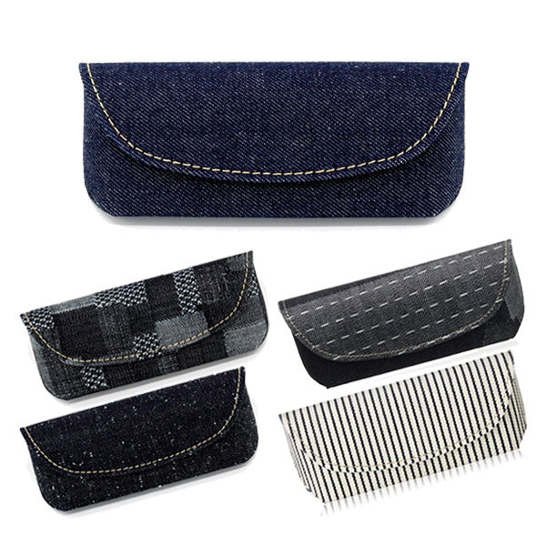 Authentic Denim シリーズ メガネケース [全5種類] ラダイト LDD-MEGA1-