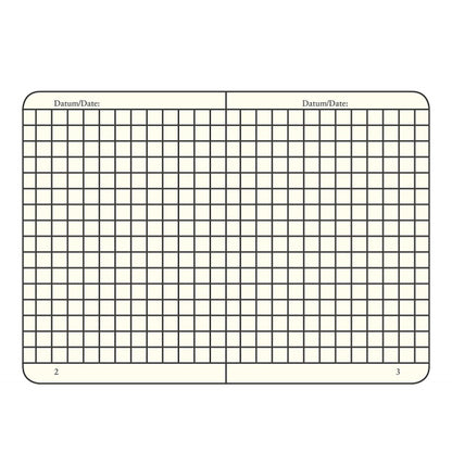 ≪方眼≫ LEUCHTTURM1917(ロイヒトトゥルム) ノート 　ミディアムサイズ Ａ５ Squared(方眼) 　FreshGreen(フレッシュグリーン) 357489 【ネコポス可】