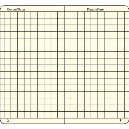 ≪方眼≫　LEUCHTTURM1917(ロイヒトトゥルム)　ノート　ポケットサイズ　Ａ６　Squared(方眼)　ブラック　1896-318898　【ネコポス可】