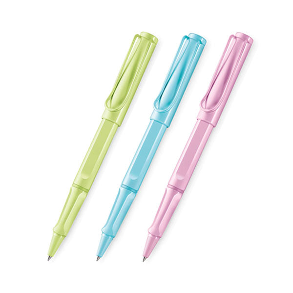 【限定】≪LAMY≫ safari ローラーボール スプリンググリーン/アクアスカイ/ライトローズ LAMY(ラミー) L3D0SG/L3D1AS/L3D2LR