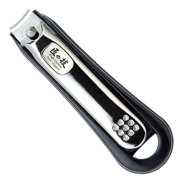 キャッチャー付きステンレス製高級つめきり  グリーンベル　G-1014