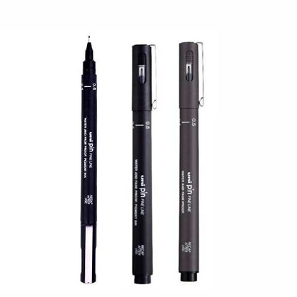 限定 逆輸入版 水性サインペン pin 0.5mm 三菱鉛筆 HPIN05200　[M便 1/10]