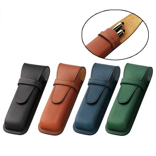 PILOT×SOMES 「ソメス」ペンシース2本差 [全4色] パイロット SLS2-11　【取り寄せ品】