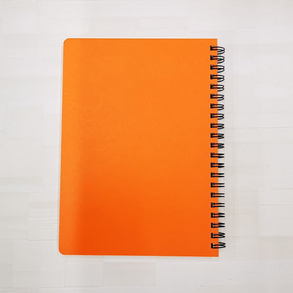 【1冊のみネコポス便対応可能商品】自由日記 [Ａ５・オレンジ] 　ライフ（LIFE) 44-D1527 【1冊のみネコポス可】