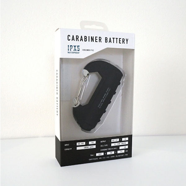 CARABINER BATTERY カラビナバッテリー［全5色］ エルコミューン CRB00