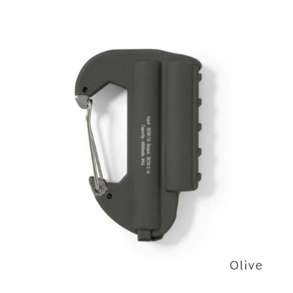 CARABINER BATTERY DOUBLE カラビナバッテリーダブル［全3色］ エルコミューン CRB01