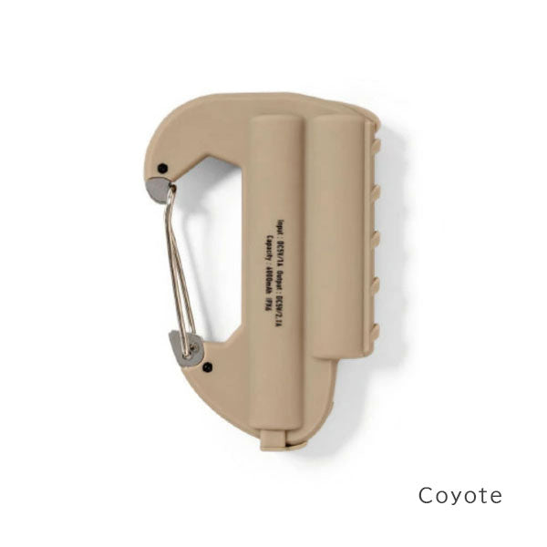 CARABINER BATTERY DOUBLE カラビナバッテリーダブル［全3色］ エルコミューン CRB01