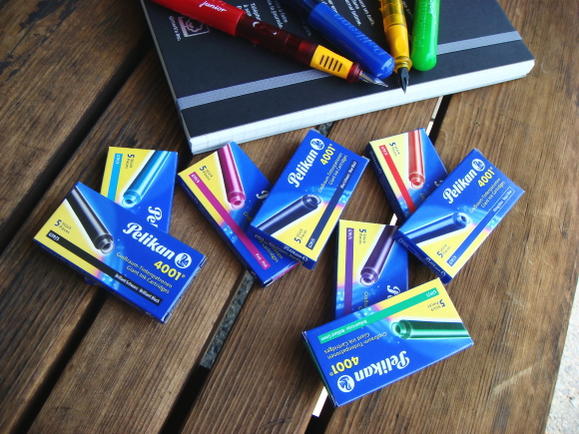 Pelikan 4001 ペリカン　カートリッジインク 5本入り　55-GTP/5-R
